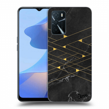 Etui na OPPO A16s - Gold Minimal
