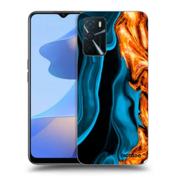 Etui na OPPO A16s - Gold blue