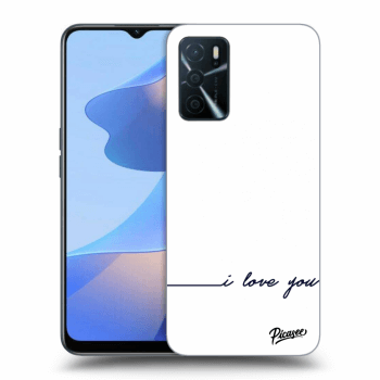 Etui na OPPO A16s - I love you