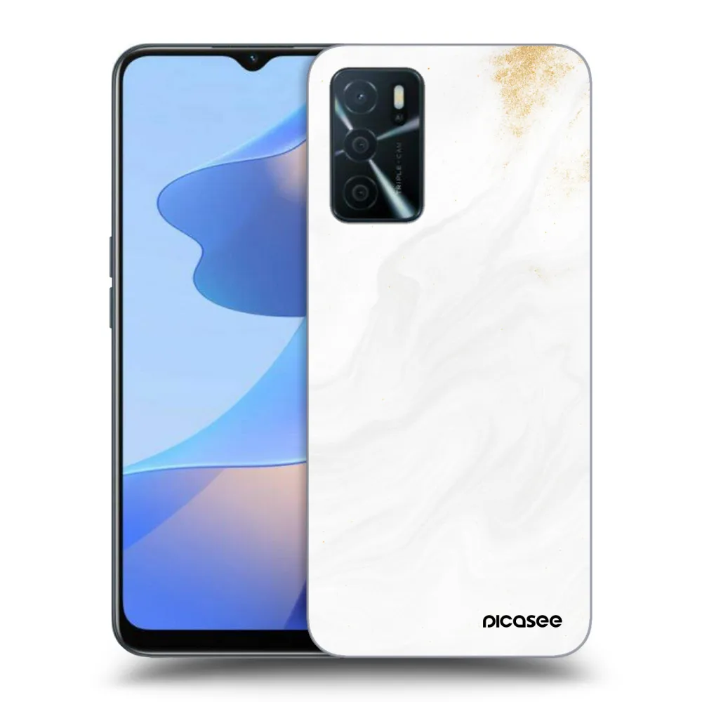 Picasee ULTIMATE CASE na OPPO A16s - White
