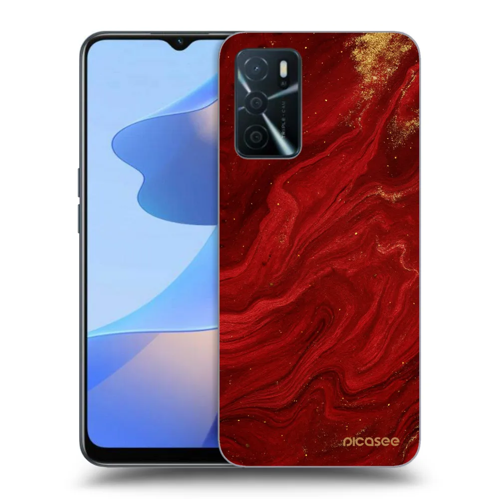Picasee ULTIMATE CASE na OPPO A16s - Red