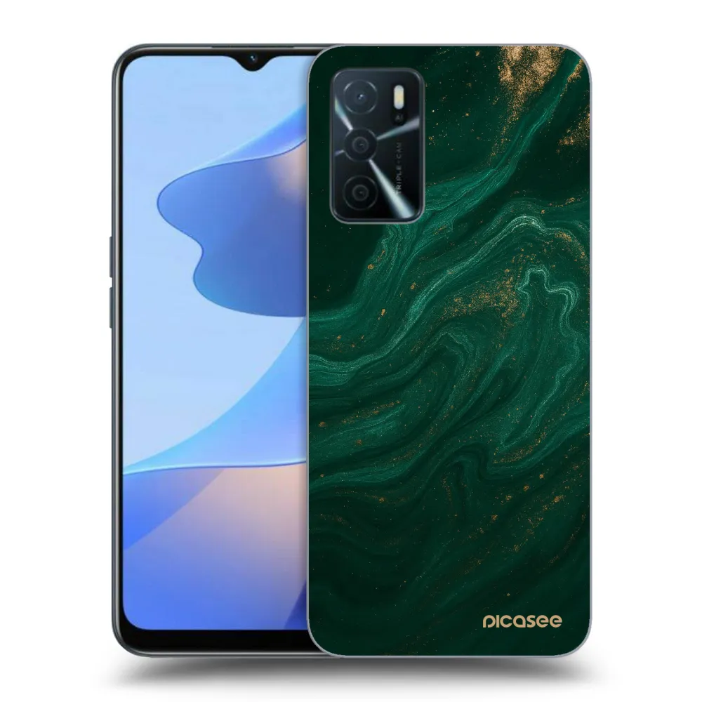 Picasee ULTIMATE CASE na OPPO A16s - Green