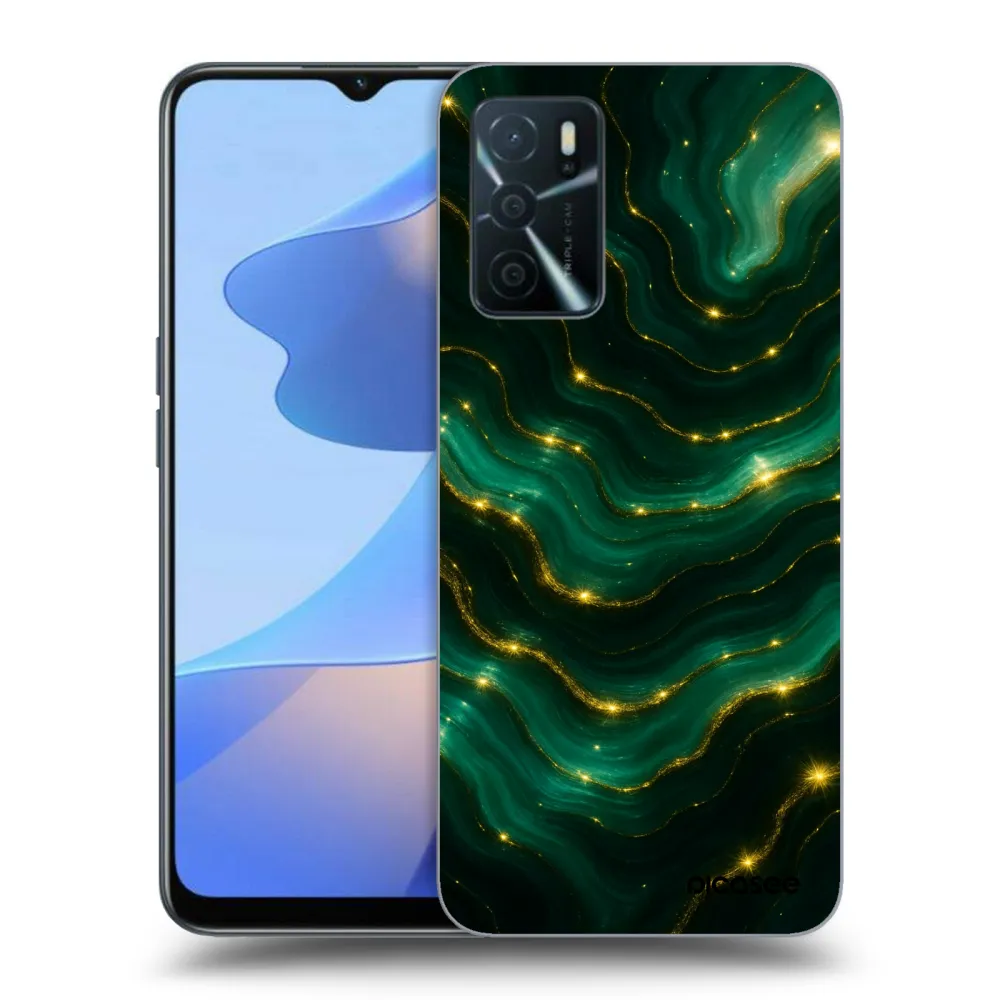 Picasee ULTIMATE CASE na OPPO A16s - Emerald
