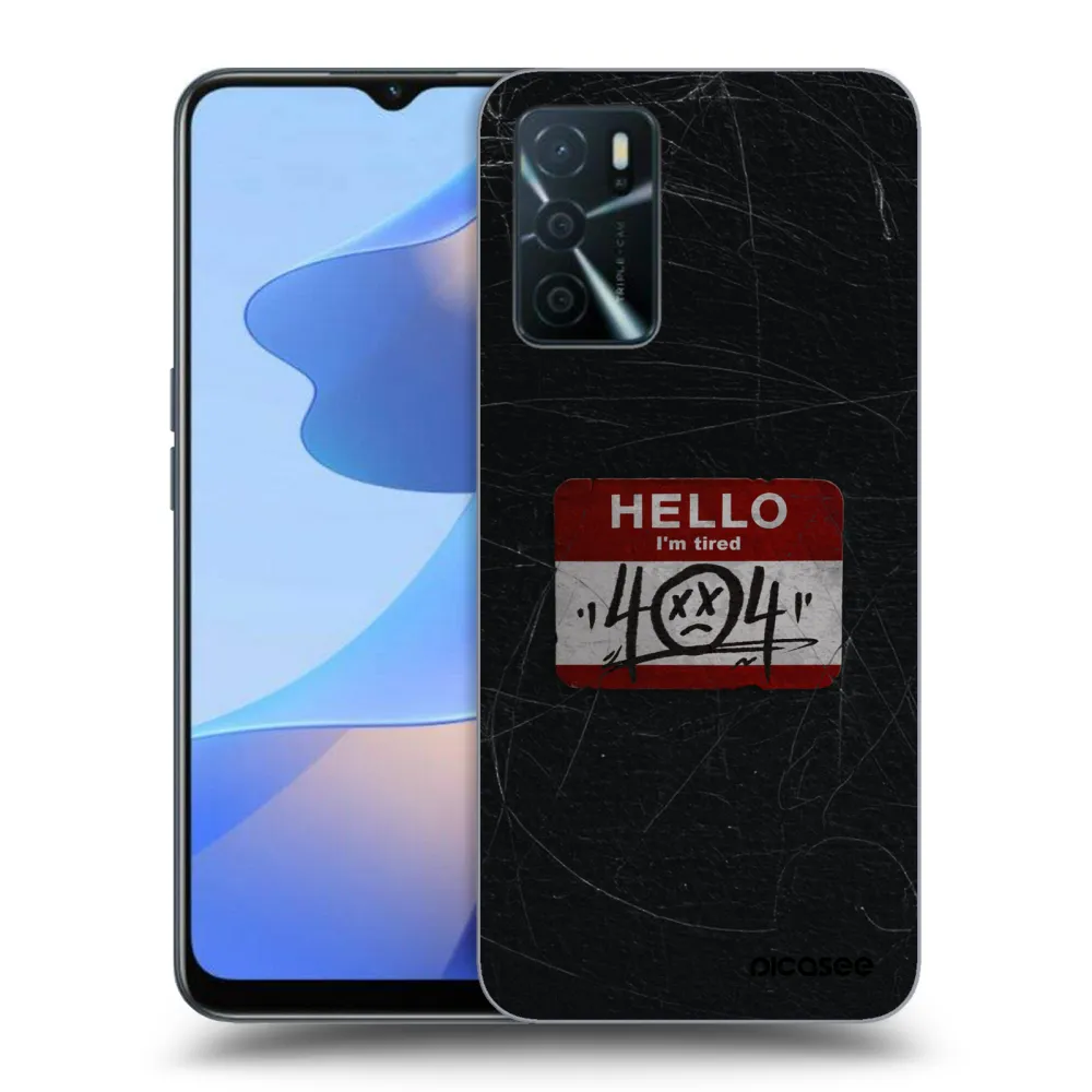 Picasee ULTIMATE CASE na OPPO A16s - HELLO 404