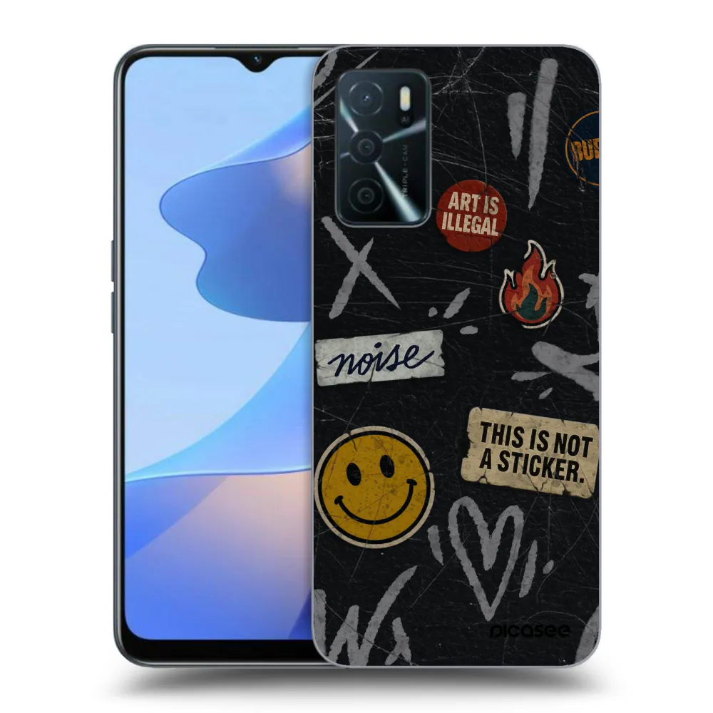 Picasee ULTIMATE CASE na OPPO A16s - STICKERS x TAGS