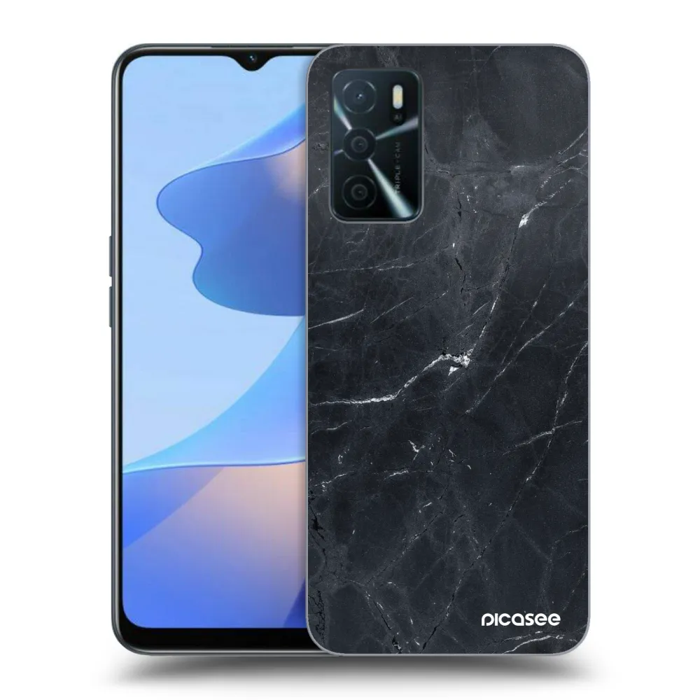 Picasee ULTIMATE CASE na OPPO A16s - Black marble