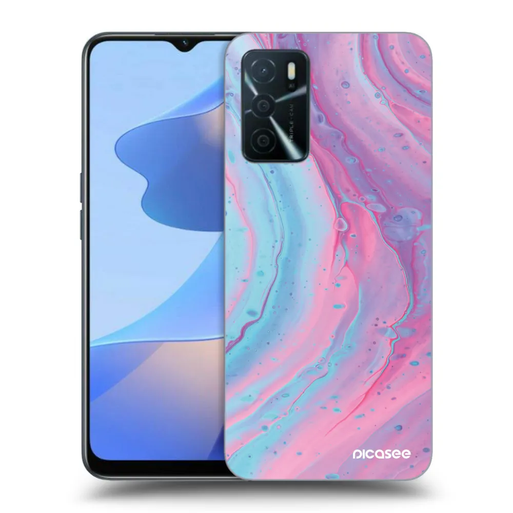 Picasee ULTIMATE CASE na OPPO A16s - Pink liquid
