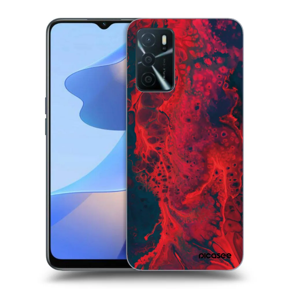 Picasee ULTIMATE CASE na OPPO A16s - Organic red