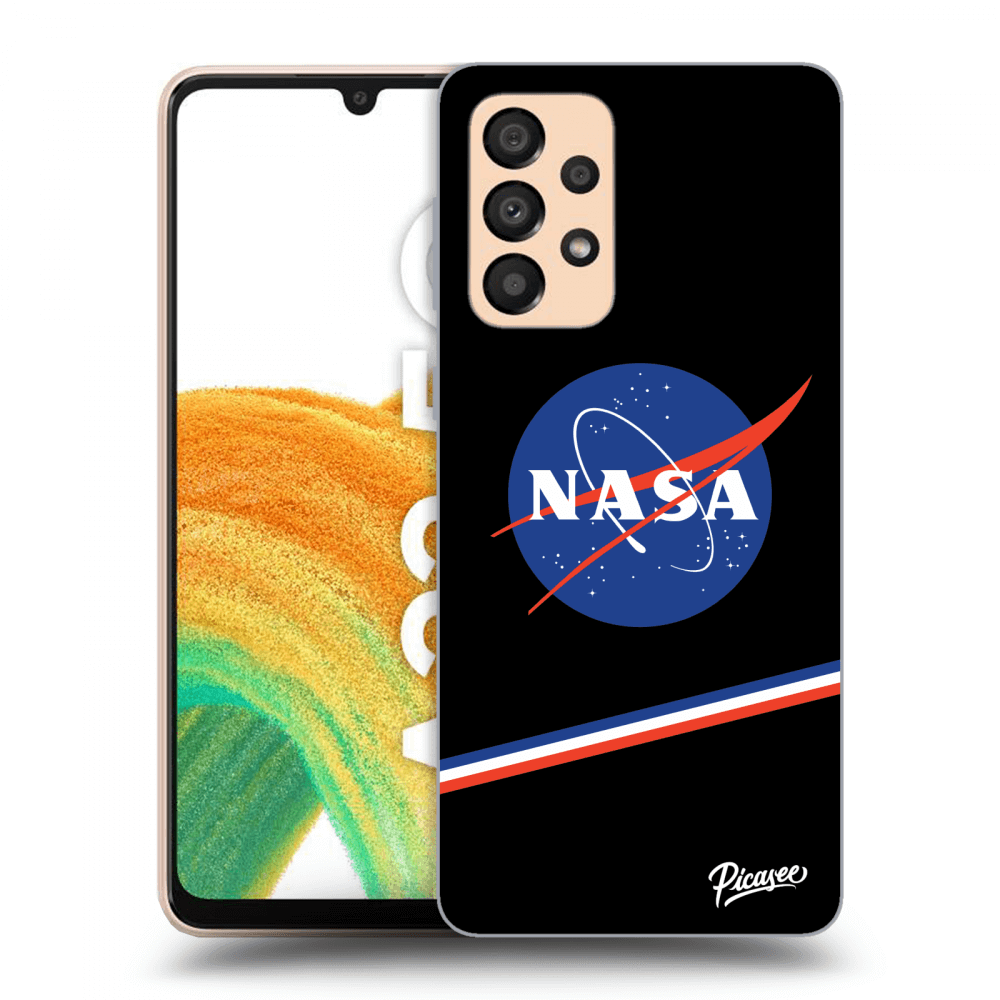 Picasee silikonowe przeźroczyste etui na Samsung Galaxy A33 5G A336 - NASA Original