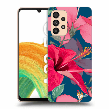 Etui na Samsung Galaxy A33 5G A336 - Hibiscus