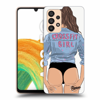 Etui na Samsung Galaxy A33 5G A336 - Crossfit girl - nickynellow