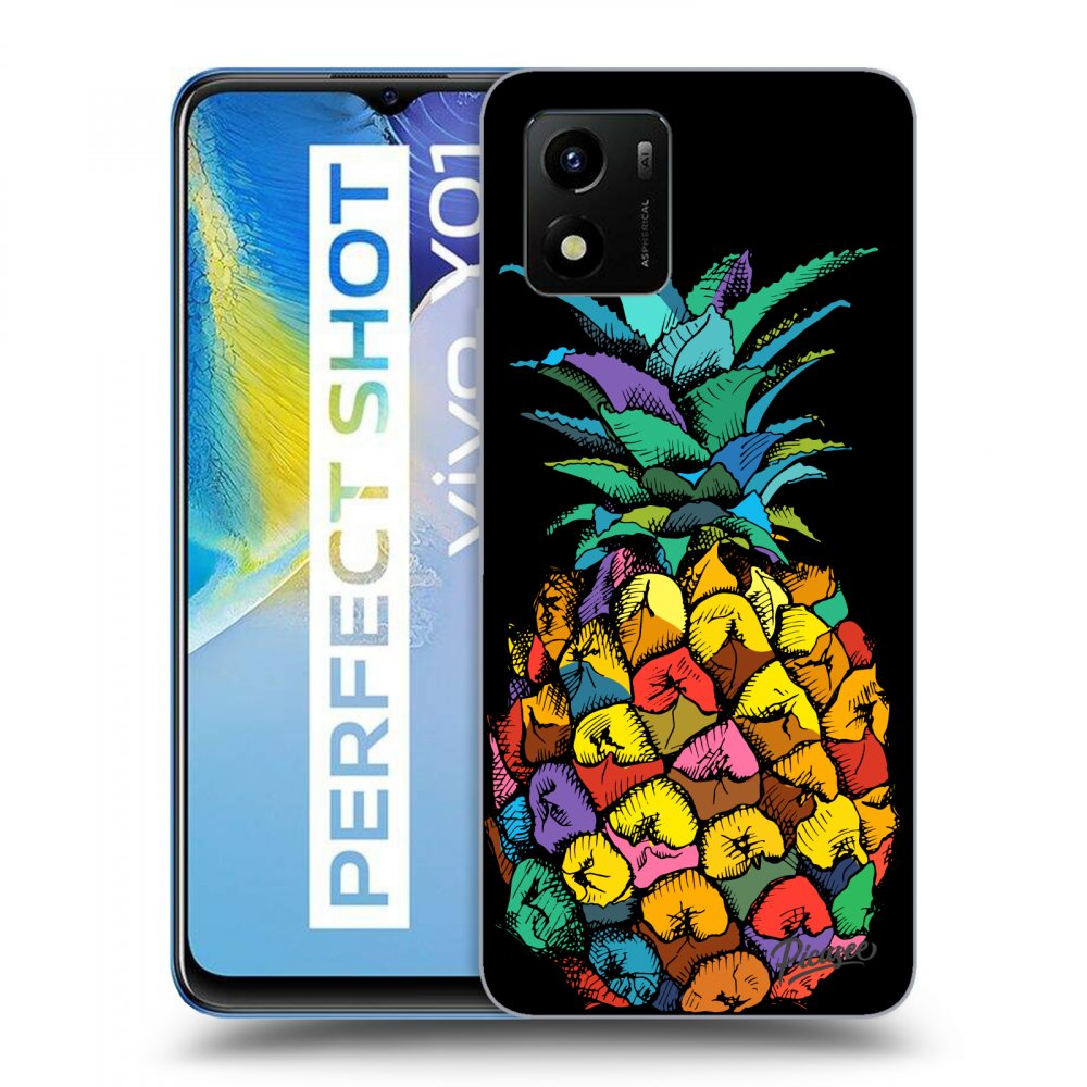 Picasee ULTIMATE CASE pro Vivo Y01 - Pineapple