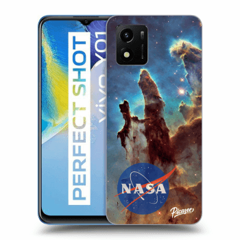 Picasee silikonowe przeźroczyste etui na Vivo Y01 - Eagle Nebula