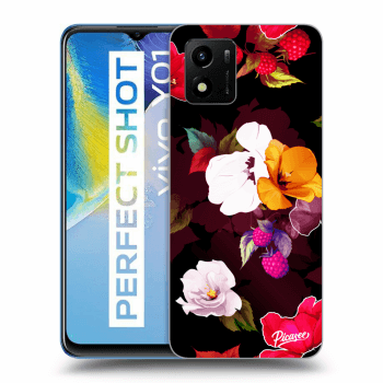 Picasee ULTIMATE CASE pro Vivo Y01 - Flowers and Berries
