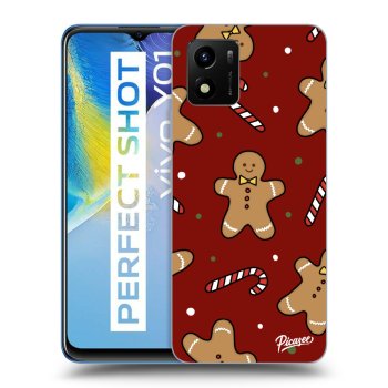 Picasee silikonowe przeźroczyste etui na Vivo Y01 - Gingerbread 2