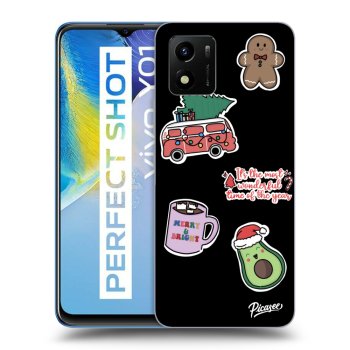 Picasee ULTIMATE CASE pro Vivo Y01 - Christmas Stickers