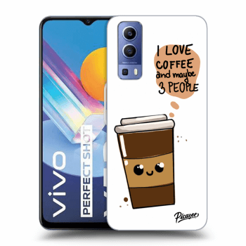 Etui na Vivo Y52 5G - Cute coffee
