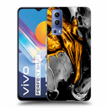 Etui na Vivo Y52 5G - Black Gold