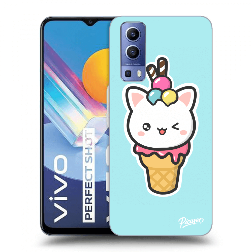 Picasee ULTIMATE CASE pro Vivo Y52 5G - Ice Cream Cat