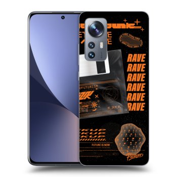 Picasee silikonowe czarne etui na Xiaomi 12X - RAVE