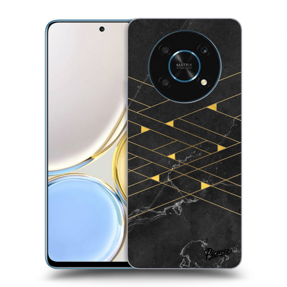 Picasee ULTIMATE CASE pro Honor Magic4 Lite 5G - Gold Minimal