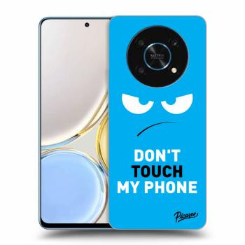 Etui na Honor Magic4 Lite 5G - Angry Eyes - Blue