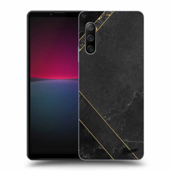 Etui na Sony Xperia 10 IV 5G - Black tile