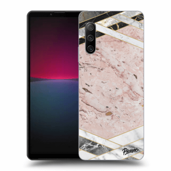 Etui na Sony Xperia 10 IV 5G - Pink geometry
