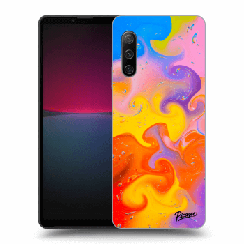 Picasee silikonowe przeźroczyste etui na Sony Xperia 10 IV 5G - Bubbles