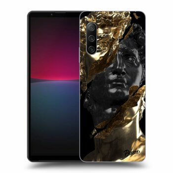 Etui na Sony Xperia 10 IV 5G - Gold - Black