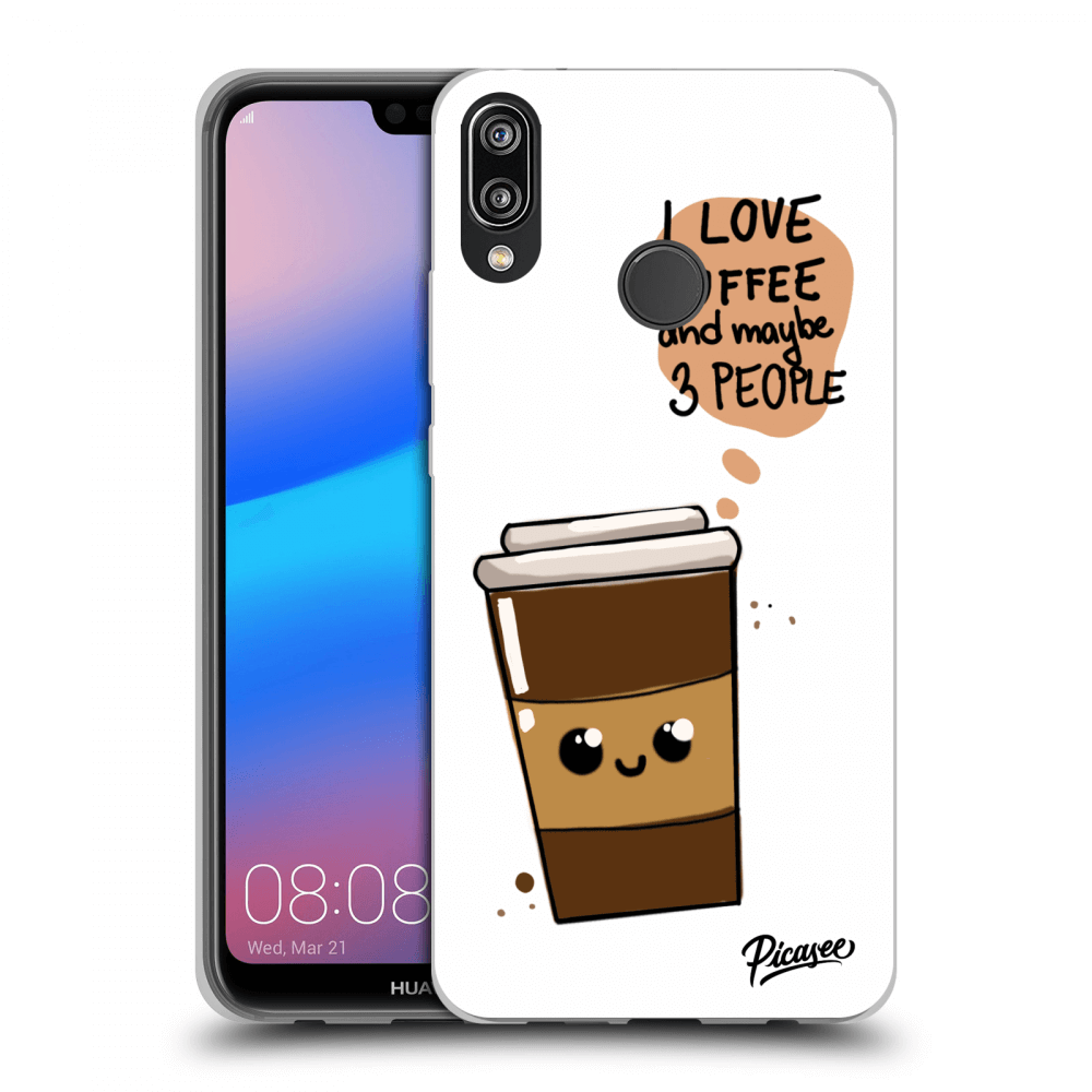 Picasee ULTIMATE CASE pro Huawei P20 Lite - Cute coffee