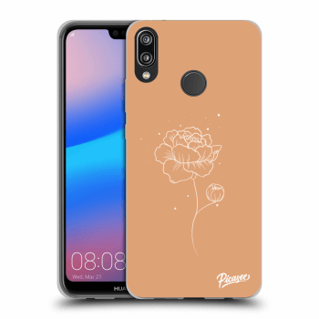 Etui na Huawei P20 Lite - Peonies