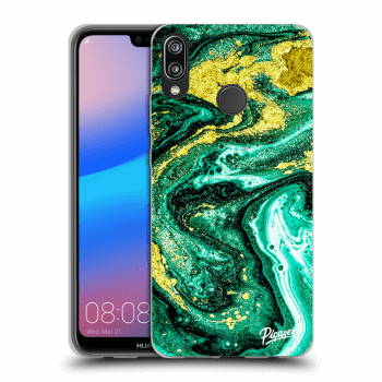 Etui na Huawei P20 Lite - Green Gold