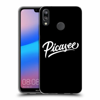 Etui na Huawei P20 Lite - Picasee - White