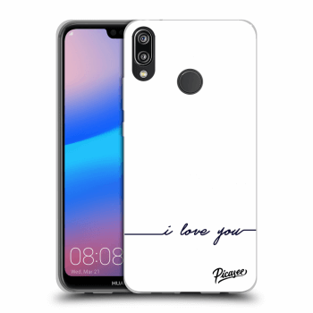 Etui na Huawei P20 Lite - I love you