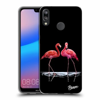 Etui na Huawei P20 Lite - Flamingos couple