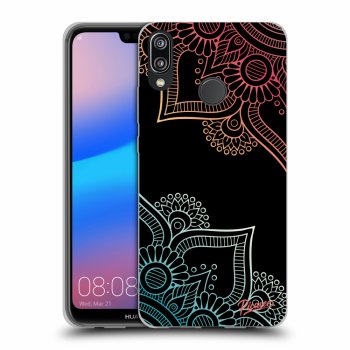 Etui na Huawei P20 Lite - Flowers pattern