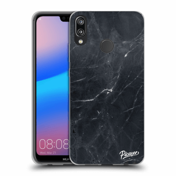 Etui na Huawei P20 Lite - Black marble