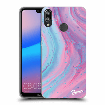 Etui na Huawei P20 Lite - Pink liquid