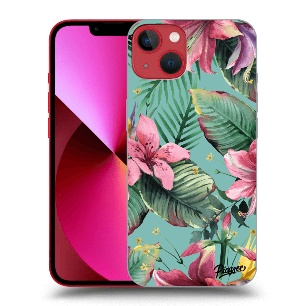 Picasee silikonowe przeźroczyste etui na Apple iPhone 14 Plus - Hawaii