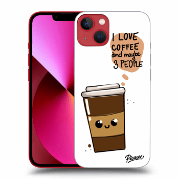 Etui na Apple iPhone 14 Plus - Cute coffee