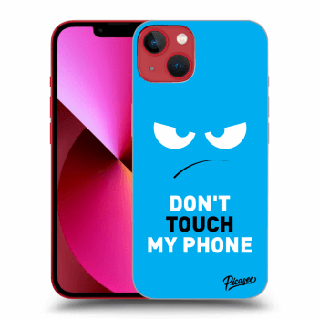 Etui na Apple iPhone 14 Plus - Angry Eyes - Blue