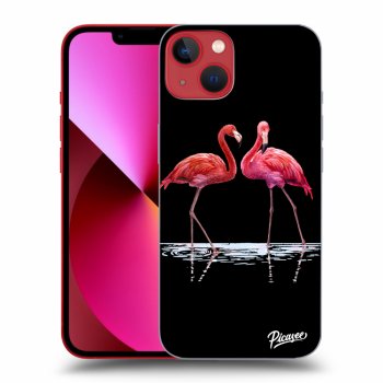 Picasee ULTIMATE CASE MagSafe pro Apple iPhone 14 Plus - Flamingos couple