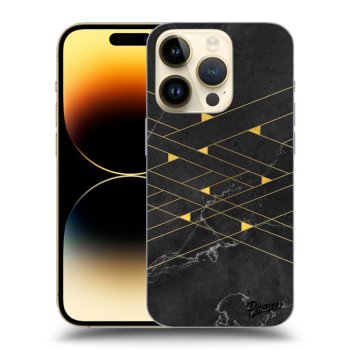 Picasee ULTIMATE CASE pro Apple iPhone 14 Pro - Gold Minimal