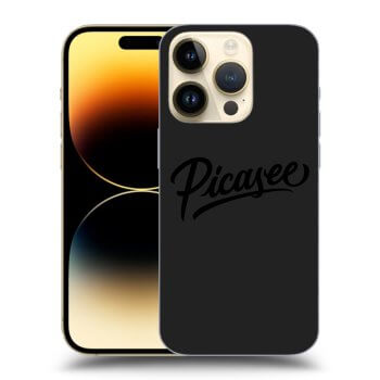 Picasee silikonowe czarne etui na Apple iPhone 14 Pro - Picasee - black