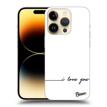 Etui na Apple iPhone 14 Pro - I love you