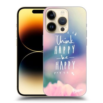 Etui na Apple iPhone 14 Pro - Think happy be happy