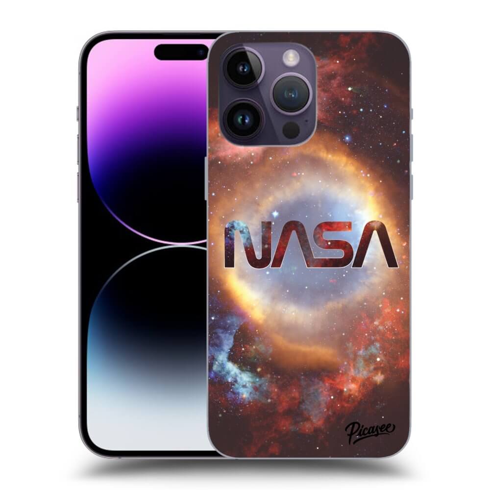 Picasee silikonowe czarne etui na Apple iPhone 14 Pro Max - Nebula