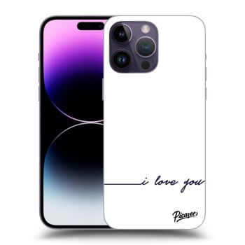 Etui na Apple iPhone 14 Pro Max - I love you