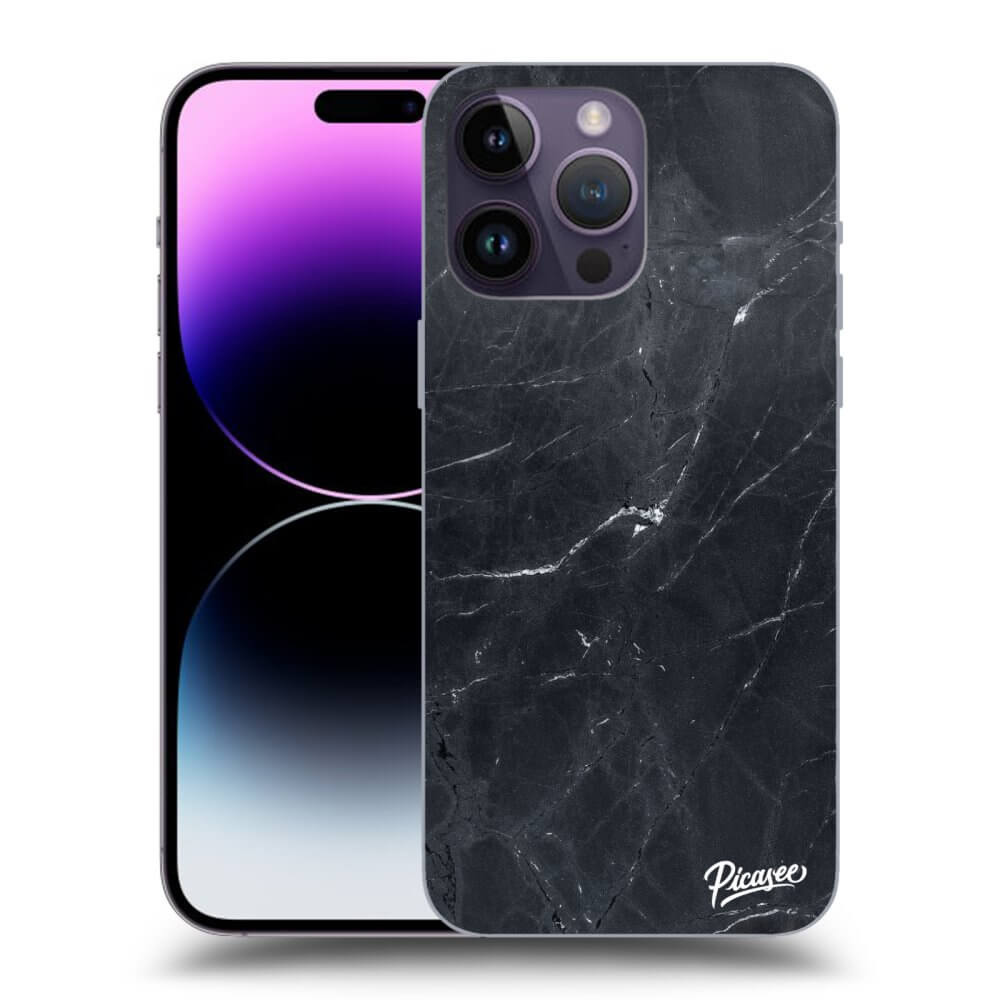 Picasee ULTIMATE CASE pro Apple iPhone 14 Pro Max - Black marble